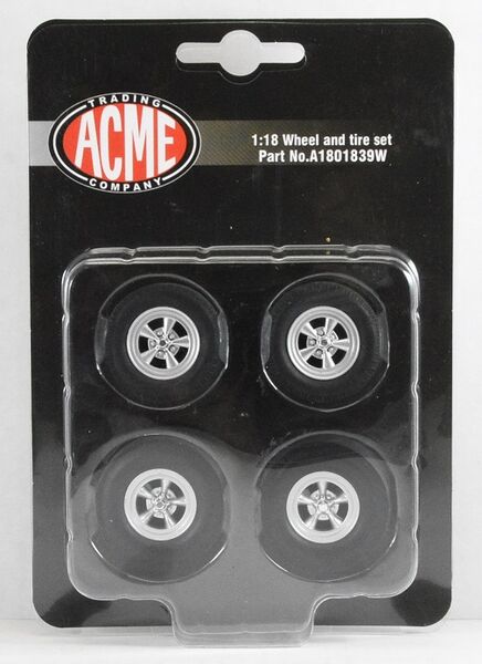 Acme 1:18 Wheel & Tyres - A/FX Drag