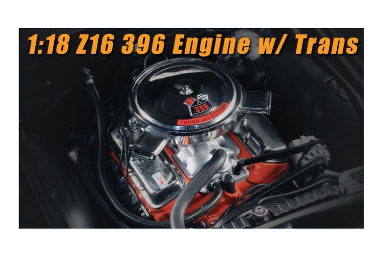 Acme 1:18 Engine - Z16 396  Engine and Transmission.