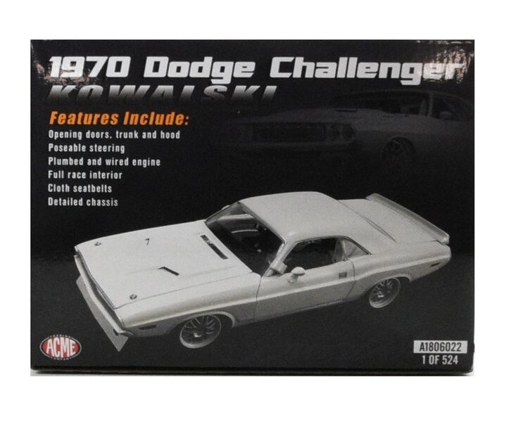 Acme 1:18 1970 Dodge Challenger - Kowalski