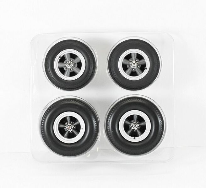 Acme 1:18 Wheel and Tyres - Cragar SS Grey 5 Spoke Style