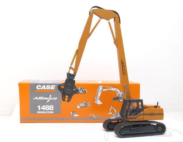 Conrad 1:50 Case 1488LC Excavator with Demolition Boom