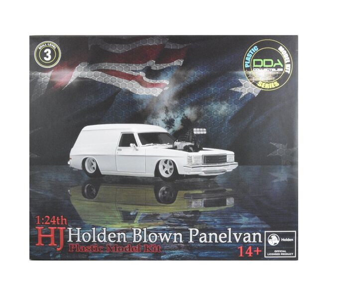 1:24 Scale Holden HJ Panelvan Model Kit - Blown