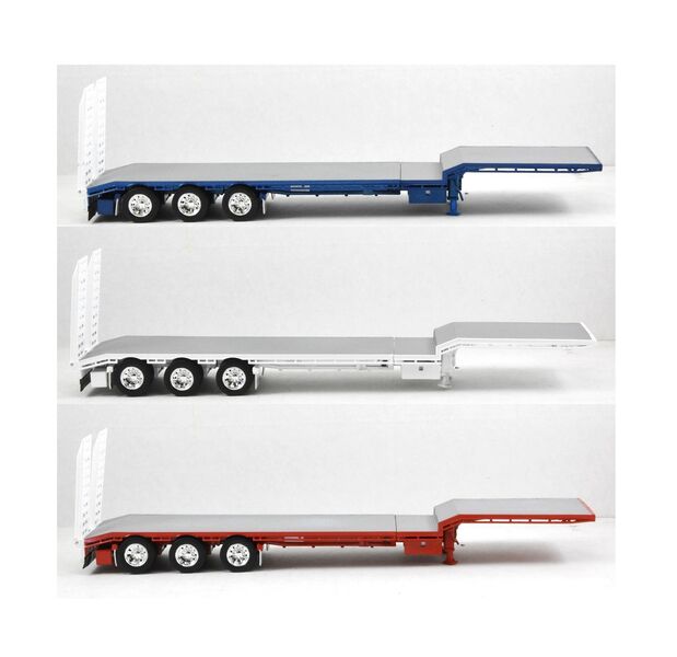 Iconic Replicas 1:50 Extendable Dropdeck Trailers with Tri-Axle Dolly