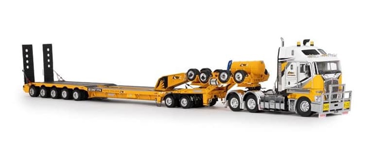 Drake Collectibles 1:50 Kenworth K200 with 5x8 Trailer - Big Hill Cranes