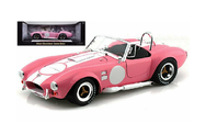 Shelby Collectibles 1:18 1965 Shelby Cobra 427 S/C - Pink with White Stripes