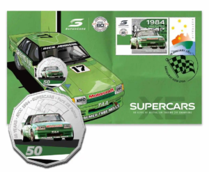 2021 Ford XE Falcon - 50c Stamp and Coin Cover PNC