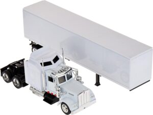 1:43 Scale Kenworth W900 Truck with Dry Goods Trailer