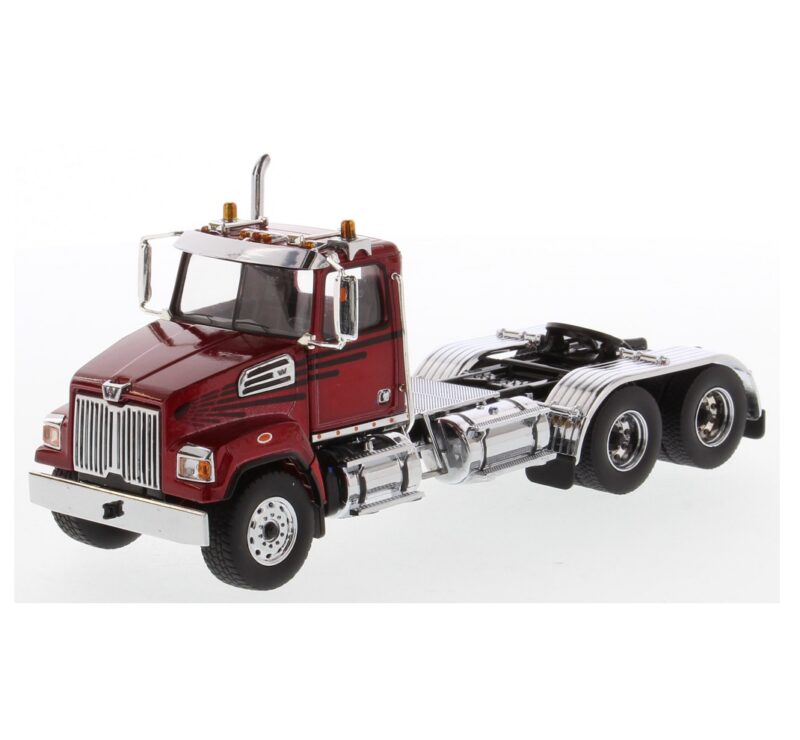1:50 Scale Western Star 4700 SF Truck - Red Metallic