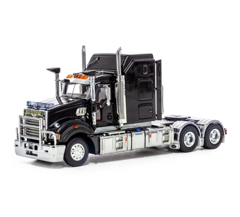 1:50 Scale Mack Super-Liner Truck - Gloss Black