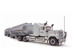 1:64 Scale Mack Tanker Road Train - Mobil Oil