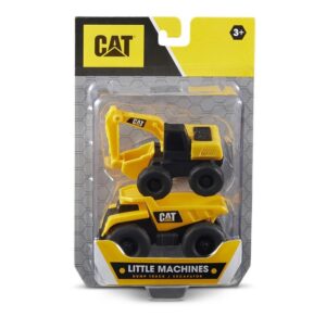 Caterpillar Little Machines - Dump Truck and Excavator