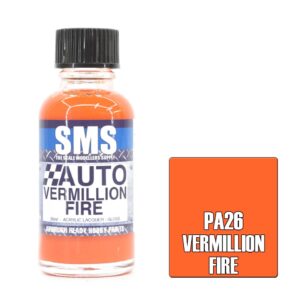 Auto Color - Ford Vermillion Fire Paint 30ml