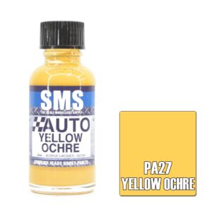 Auto Color - Ford Yellow Ochre Paint 30ml pa27