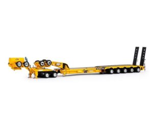 1:50 Scale Drake 5x8 Drop Deck Trailer with Dolly - Big Hill Cranes