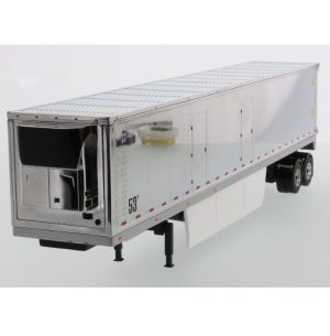 1:50 Scale 53' Refrigerated Trailer - Chrome
