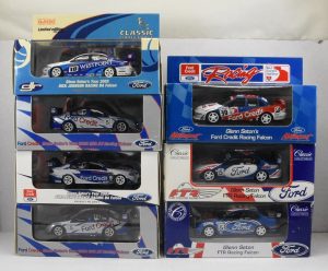 1:43 Scale Ford Falcon Glenn Seton V8 Supercars Lot (7)