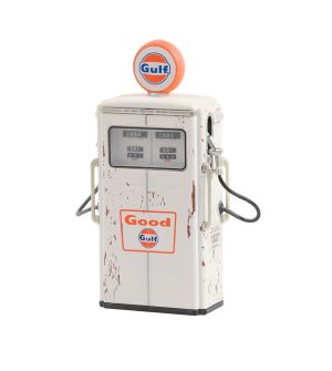 1:18 Scale 1954 Tokheim 350 Twin Gas Pump - Good Gulf - Weathered