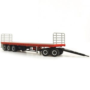 1:64 Scale Flat Top Trailer with Dolly