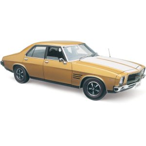 1:18 Scale Holden HQ GTS Monaro Sedan - Sunburst Metallic with White Stripes