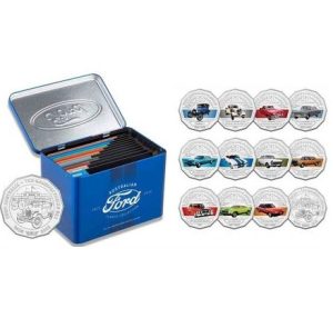 2017 Ford Heritage 12 Piece 50c Coin Set