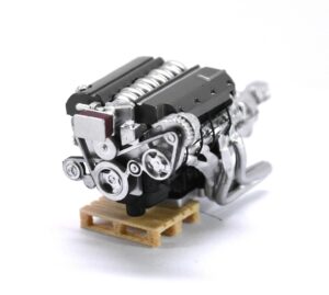 1:18 Scale Engine and Transmission - Chevrolet LS-10