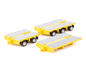 1:50 Drake 7x8 Steerable Trailer Extension Clip Set - Yellow