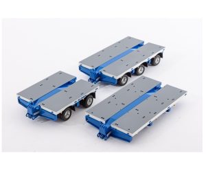 1:50 Scale Drake 7x8 Steerable Trailer Extension Clip Set - Hi-Haul Transport