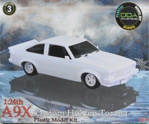 1:24 Scale Holden A9X Torana Plastic Model Kit - Custom