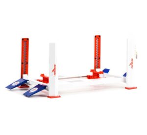 1:18 Scale Workshop 4 Post Car Hoist - Chevron