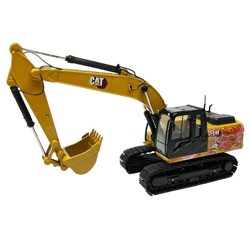1:50 Scale Caterpillar 320 GX Dragon Excavator