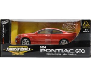1:18 scale 2004 Pontiac GTO Coupe - Red