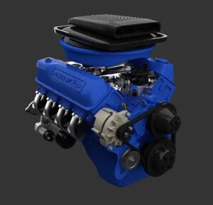 1:18 Scale Ford V8 Engine Kit