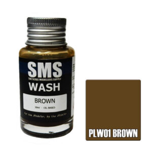 SMS Weathering Series Wash BROWN 30ml PLW01