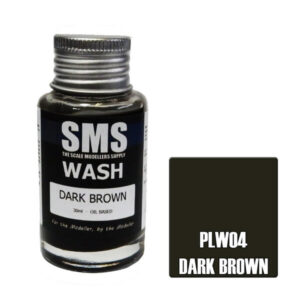 SMS Weathering Series Wash DARK BROWN 30ml PLW04