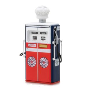 1:18 Scale 1954 Tokheim 350 Twin Gas Pump - Red Crown Gasoline