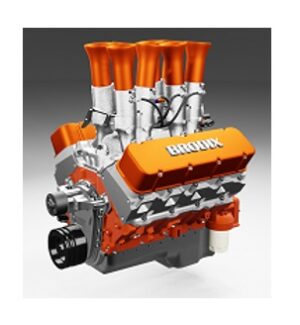 1:18 Scale Chevrolet Big Block Engine Kit - Crower Injection