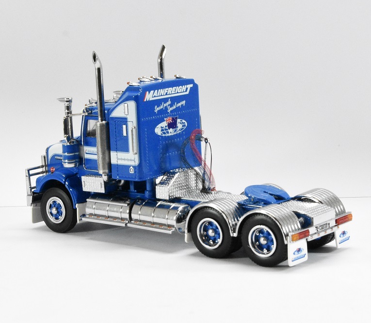 1:50 Scale Kenworth W900 SAR Truck - Mainfreight with Spider Wheels - Image 2