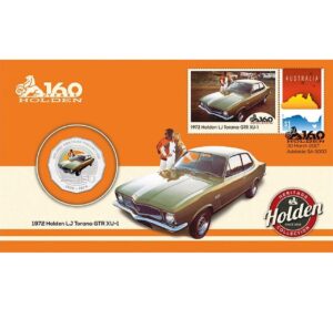 2016 Holden LJ Torana GTR-XU1 50c Stamp and Coin Cover PNC