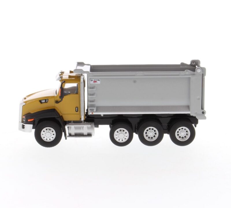 1:64 Scale Caterpillar CT660 Tipper Truck - Yellow - Image 3