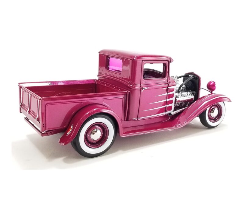 1:18 Scale 1932 Ford Hot Rod Pick Up No.7 - Cotton Candy - Image 2