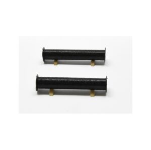 aussie 3d 1:50 Scale Pipe Sections with Wooden Cradles small Black