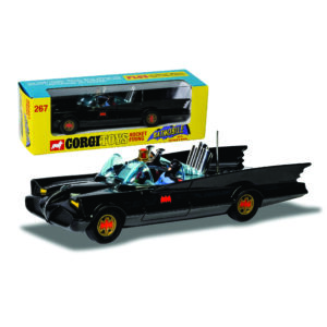 CORGI BATMOBILE WITH BATMAN AND ROBIN RT26701