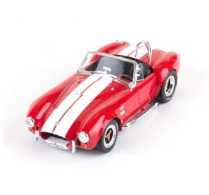 1:18 Scale 1965 Shelby Cobra 427 S/C - Red with White Stripes