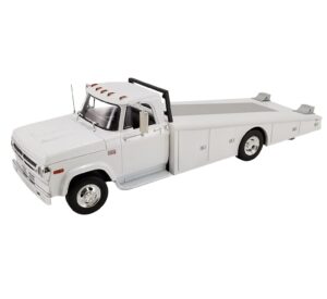 1:18 Scale Dodge D-300 Ramp Truck - White