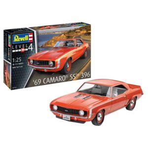 1:25 Scale Chevrolet Camaro SS 396 Plastic Model Kit