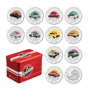 2016 Holden Heritage - 50 Cent - 12 Piece Coin Set