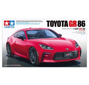 1:24 Scale Toyota GR86 Plastic Model Kit