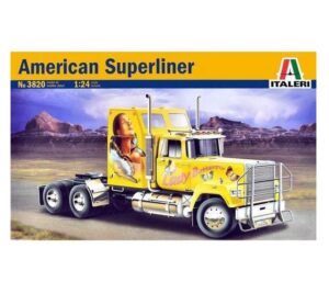 1:24 Scale American Superliner Truck Plastic Model Kit