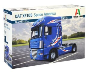 1:24 Scale DAF XF105 "Space America" Truck Plastic Model Kit