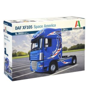 1:24 Scale DAF XF105 "Space America" Truck Plastic Model Kit